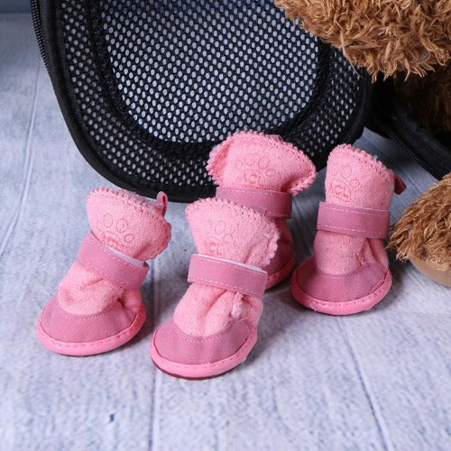 Thick Snow Pet Warming Shoes