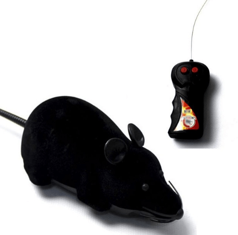 Wireless Black White mice cat Toy 