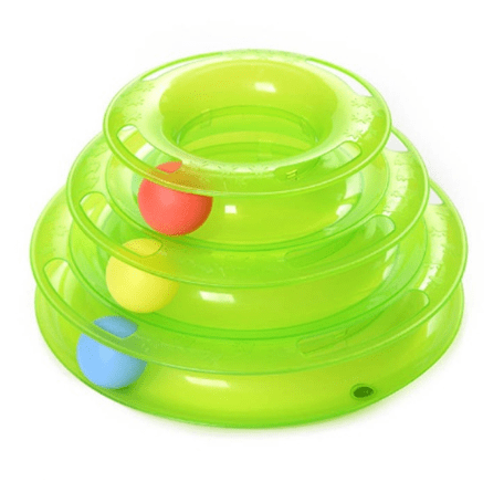 Triple Play Disc Cat Toy Balls