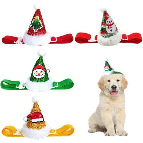 Pet Caps Cone Hat With Adjustable Strap
