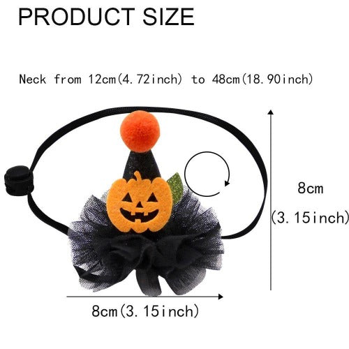 Halloween Spider Web Witch Pet Hat