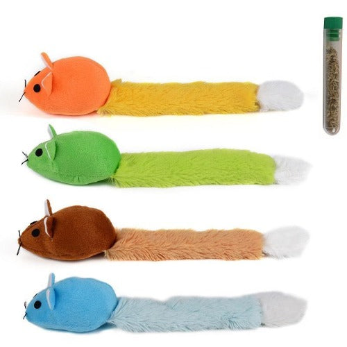Long tail mouse  funny pet toys